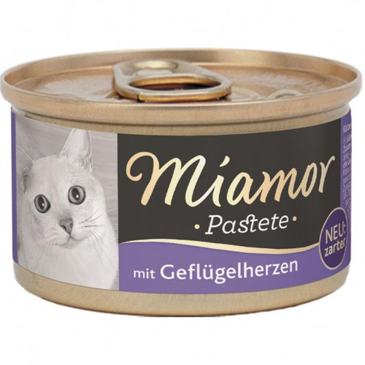 Miamor Pastete 85g - Geflügelherzen