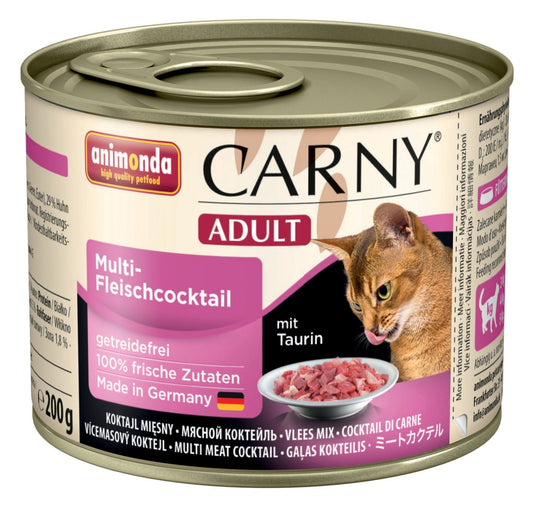 Animonda Cat Dose Carny Adult Multifleisch - Cocktail - 200 g