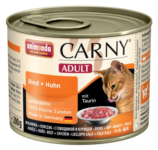 Animonda Cat Dose Carny Adult Rind & Huhn - 200 g