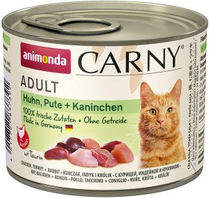 Animonda Cat Dose Carny Adult Huhn & Pute & Kaninchen - 200 g