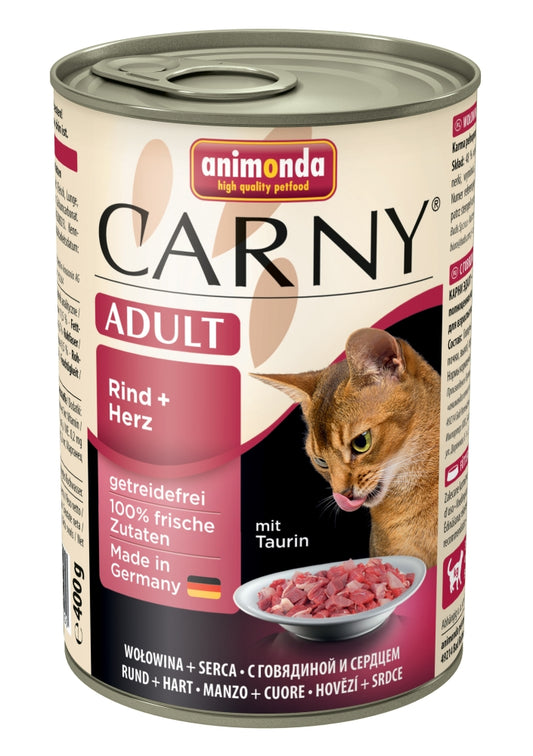 Animonda Cat Dose Carny Adult Rind & Herz - 400 g