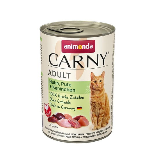 Animonda Cat Dose Carny Adult Huhn & Pute & Kaninchen - 400 g