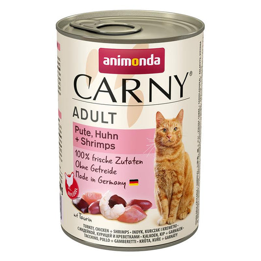 Animonda Cat Dose Carny Adult Pute & Huhn & Shrimps - 400 g