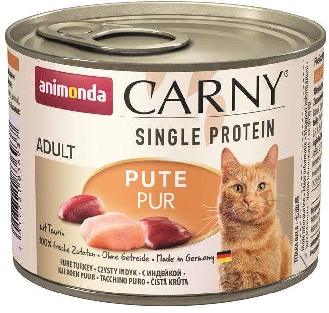 Animonda Cat Dose Carny Adult Single Protein Pute 200g