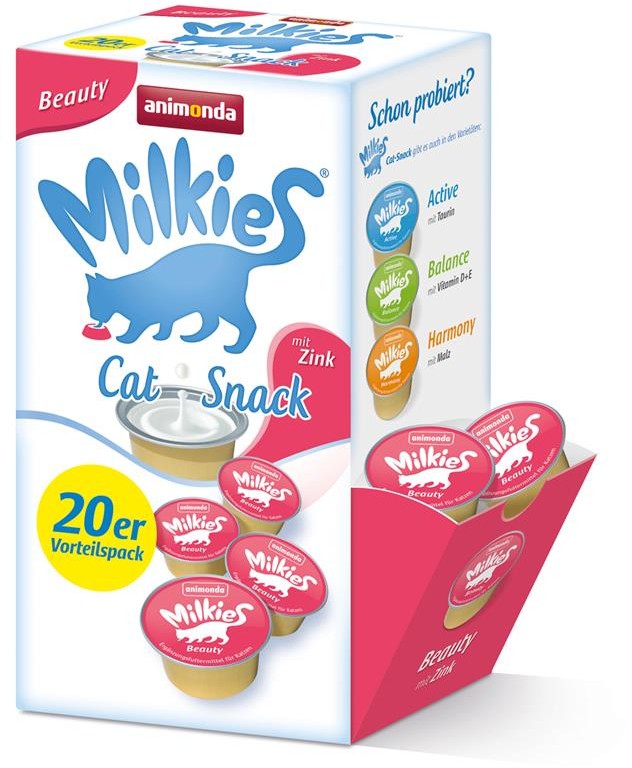 Animonda Milkies Beauty mit Zink 20x15g