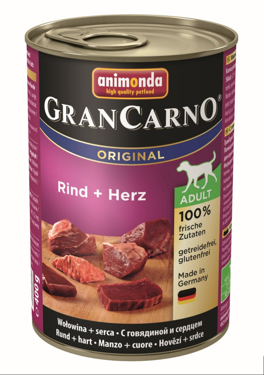 Animonda Dog Dose GranCarno Adult Rind & Herz 400g