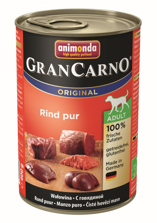 Animonda Dog Dose GranCarno Adult Rindfleisch pur 400g