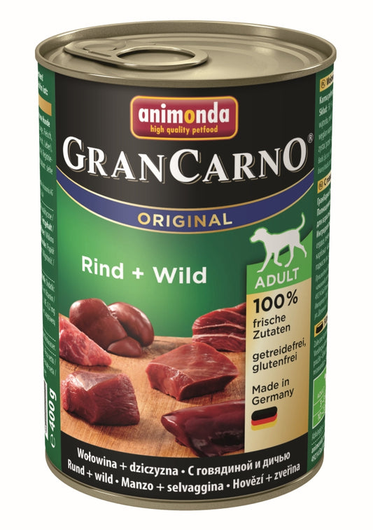 Animonda Dog Dose GranCarno Adult Rind & Wild 400g