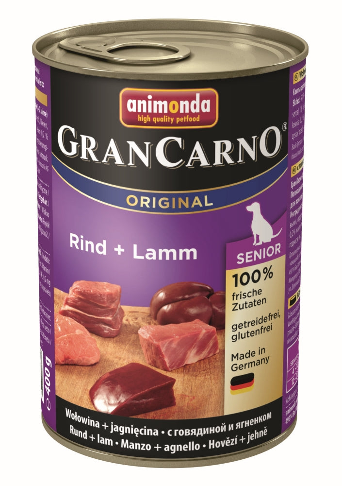 Animonda Dog Dose GranCarno Senior Rind & Lamm 400g