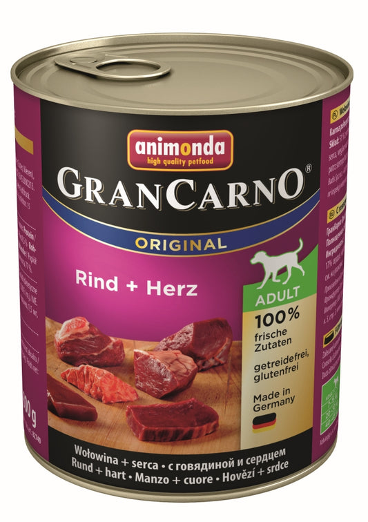 Animonda GranCarno Adult Rind & Herz 800g