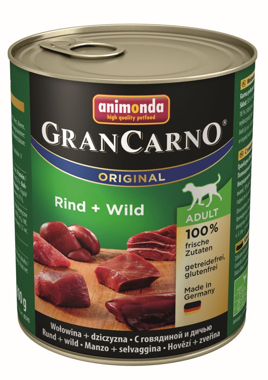 Animonda GranCarno Adult Rind & Wild 800g