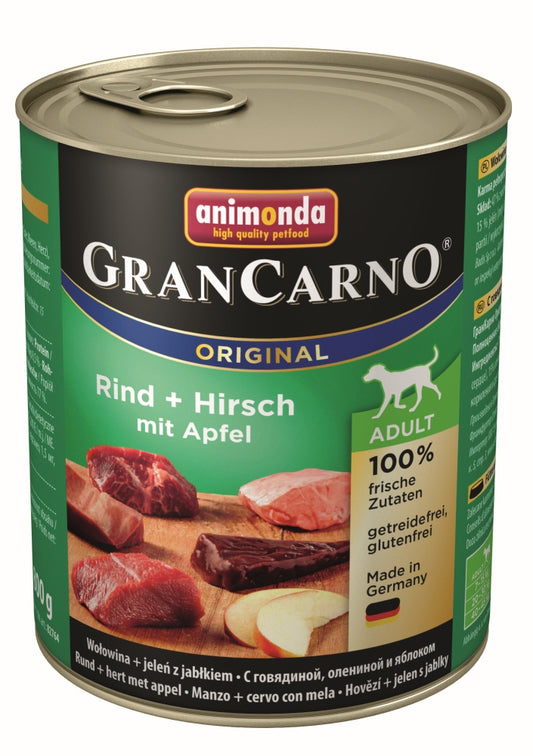 Animonda GranCarno Adult Rind, Hirsch & Apfel 800g