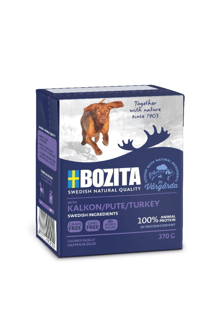 Bozita Dog Tetra Recard Happen in Gelee Pute 370g