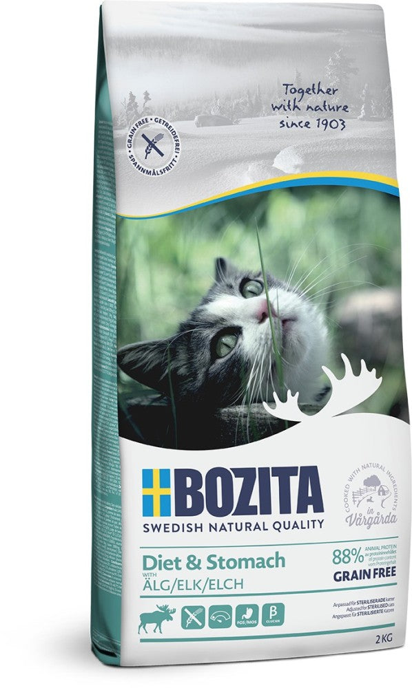 Bozita Diet & Stomach Grain free Elk - 2 kg