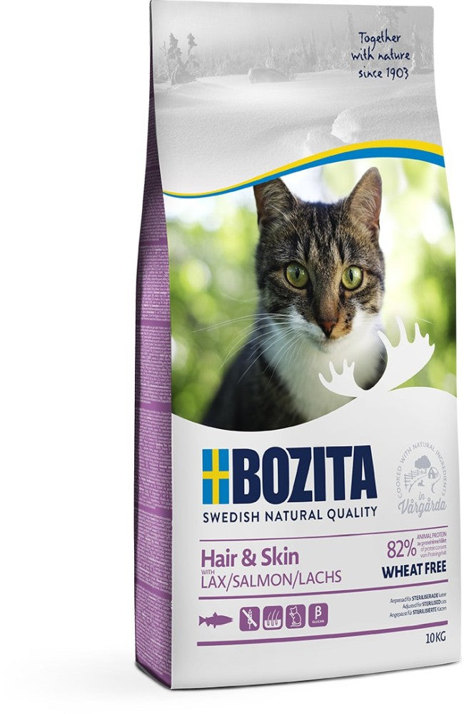 Bozita Hair & Skin Wheat free Salmon - 10 kg