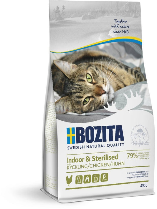 Bozita Indoor & Sterilised Chicken - 400 g