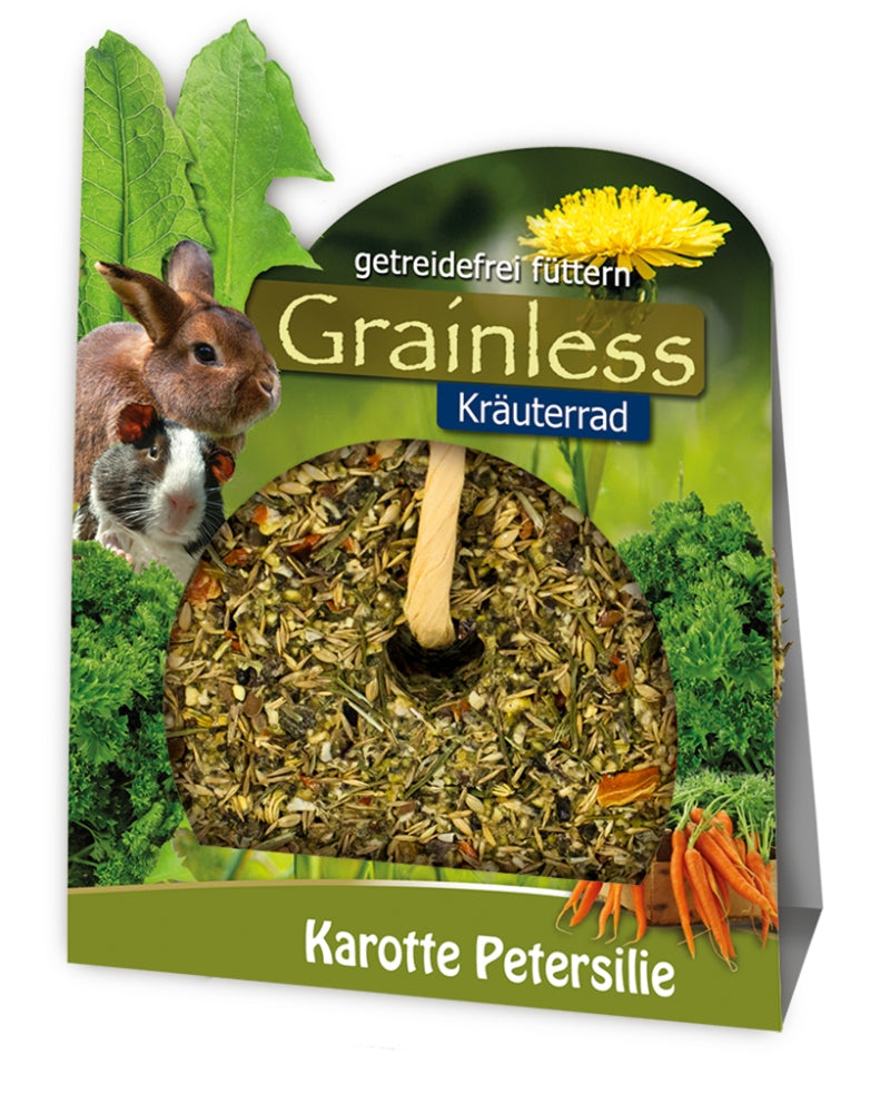 JR Farm Grainless Kräuter-Rad Karotte-Peters. 140g