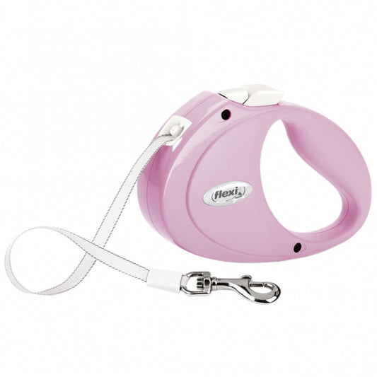 FLEXI Rollleine PUPPY Gurt - 2m, bis 12kg - rosa