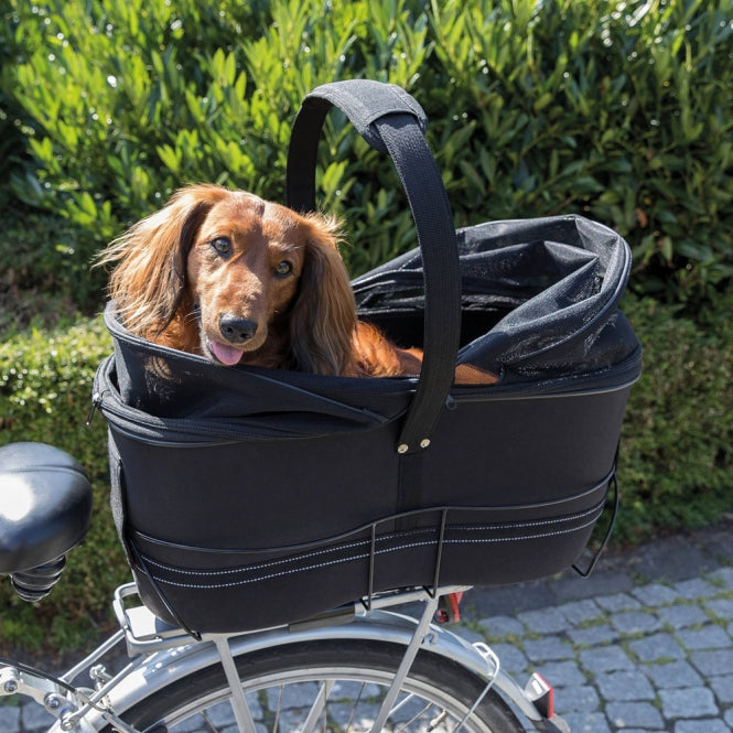 Trixie Hundefahrradkorb Long für breite Gepäckträger