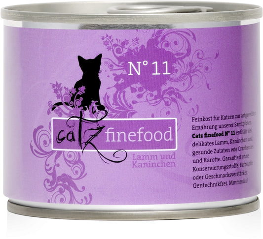 Catz finefood No.11 Lamm&Kaninchen - 200 g