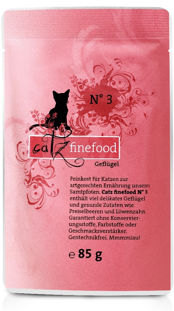 Catz finefood No.3 Geflügel - 85 g