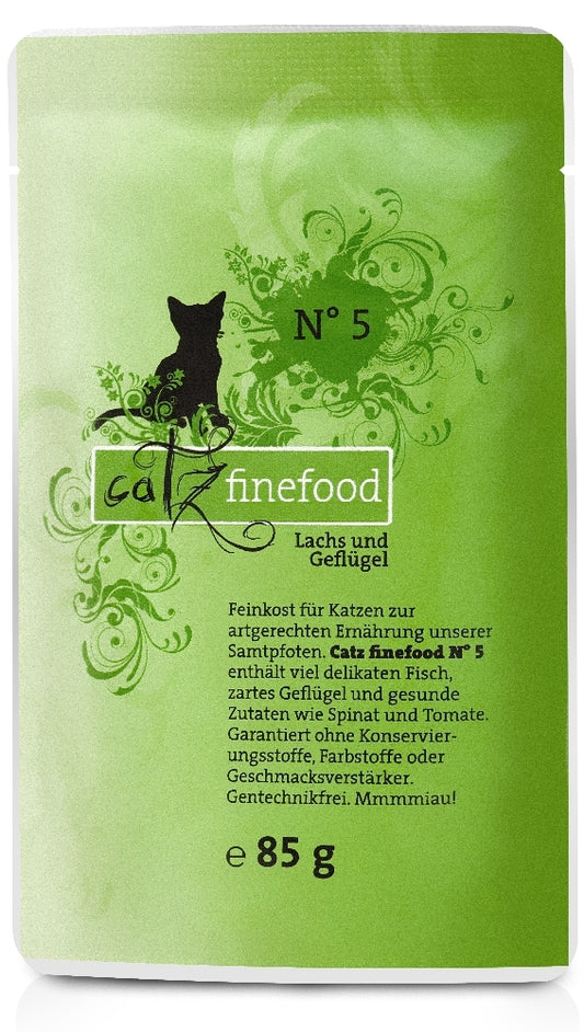 Catz finefood No.5 Lachs - 85 g