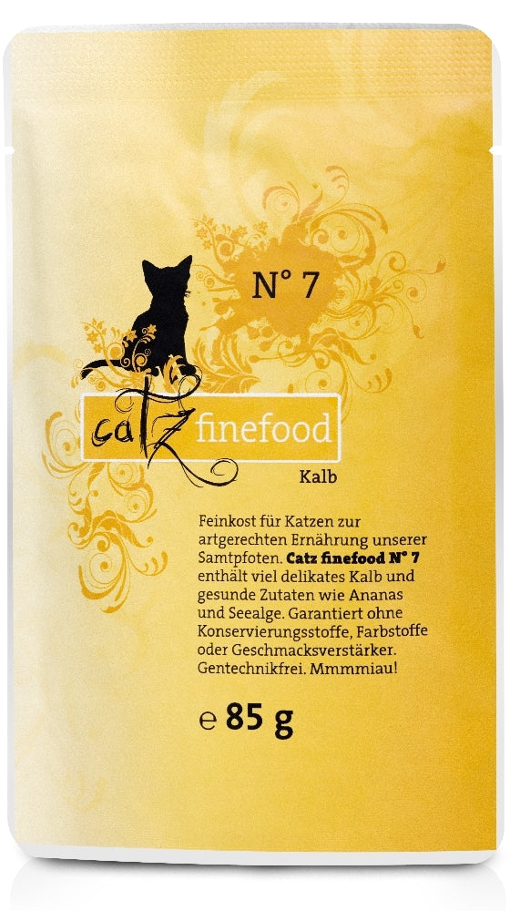 Catz finefood No.7 Kalb - 85 g