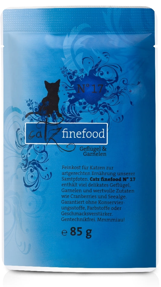 Catz finefood No. 17 Geflügel & Garnele - 85 g