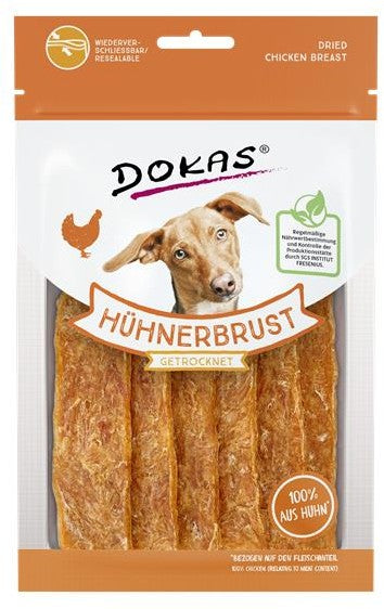 Dokas Dog Snack Hühnerbrust getrocknet 70 g