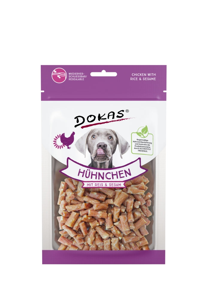 Dokas Hühnchen mit Reis und Sesam 70 g