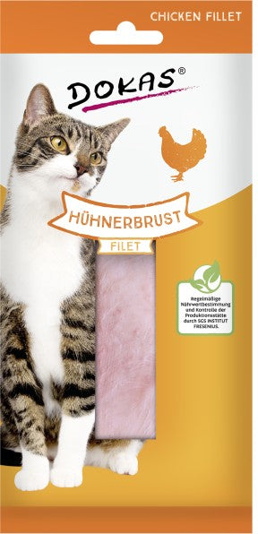 Dokas Cat Snack Filet Hühnerbrust 22g