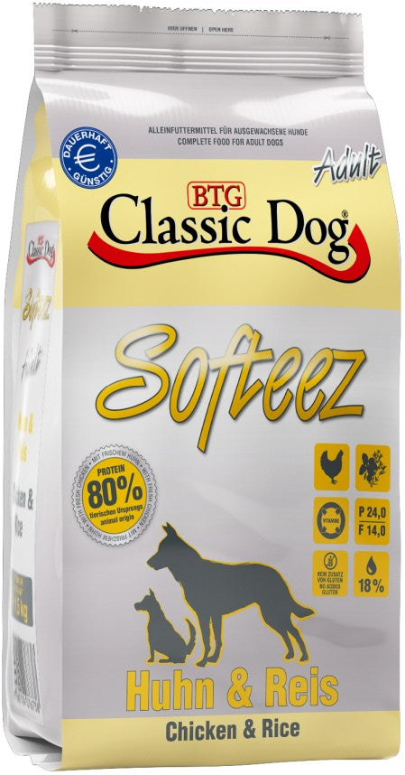 Classic Dog Adult Softeez Huhn & Reis - 1,5 kg