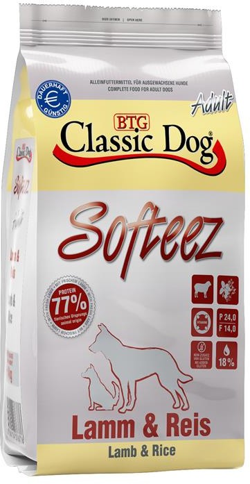 Classic Dog Adult Softeez Lamm & Reis - 4 kg