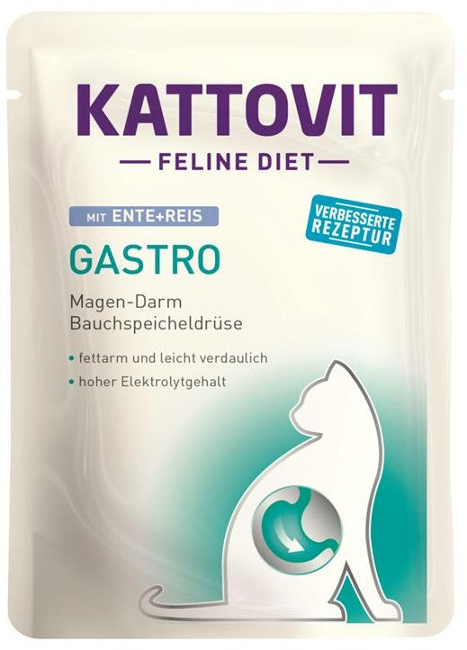 Kattovit PB Feline Diet Gastro Ente & Reis 85g