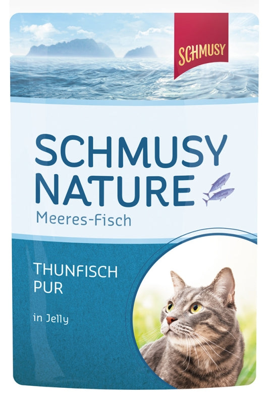 Schmusy Frischebeutel Fisch Thunfisch pur100g