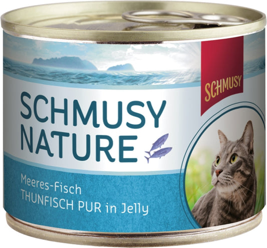 Schmusy Nature Meeres-Fisch Thunfisch pur 185g Dose