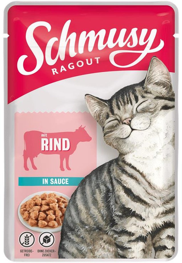 Schmusy Ragout mit Rind in Sauce 100g