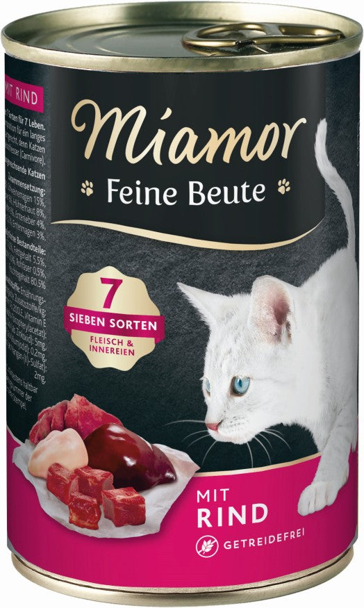 Miamor Dose Feine Beute Rind - 400g