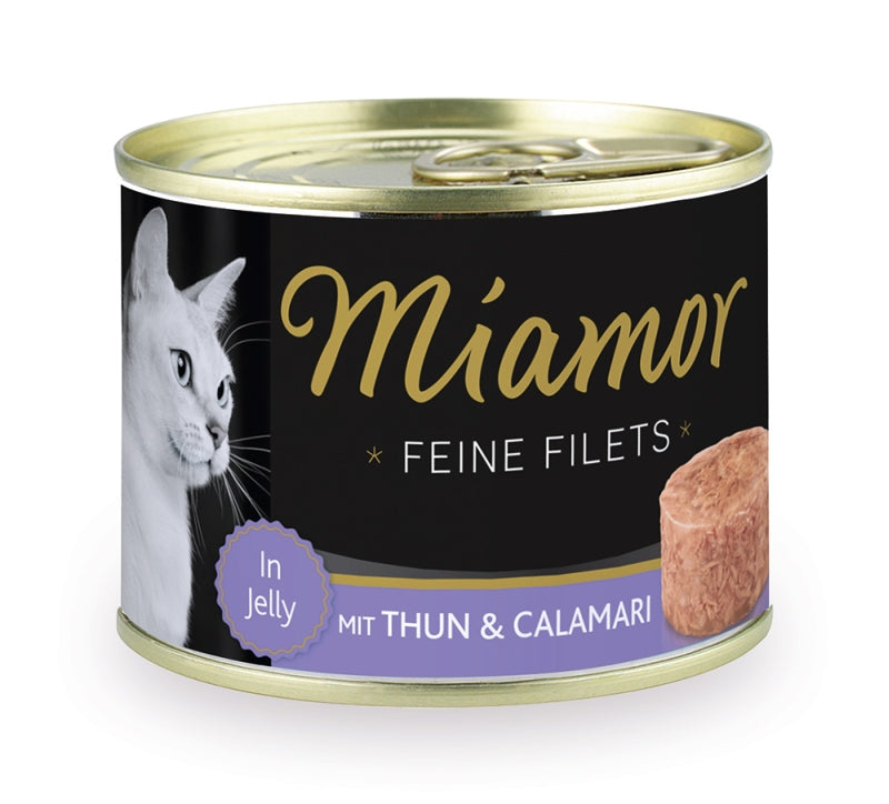 Miamor Feine Filets 185g - Thunfisch & Calamari