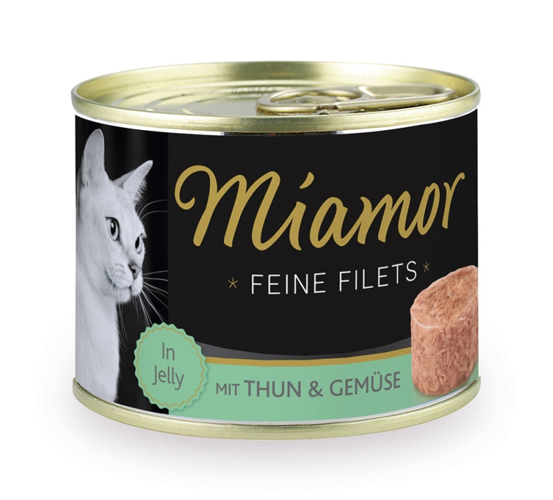 Miamor Feine Filets 185g - Thunfisch & Gemüse