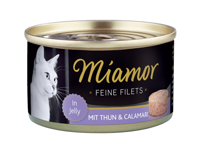 Miamor Feine Filets 100g - Heller Thunfisch & Calamari