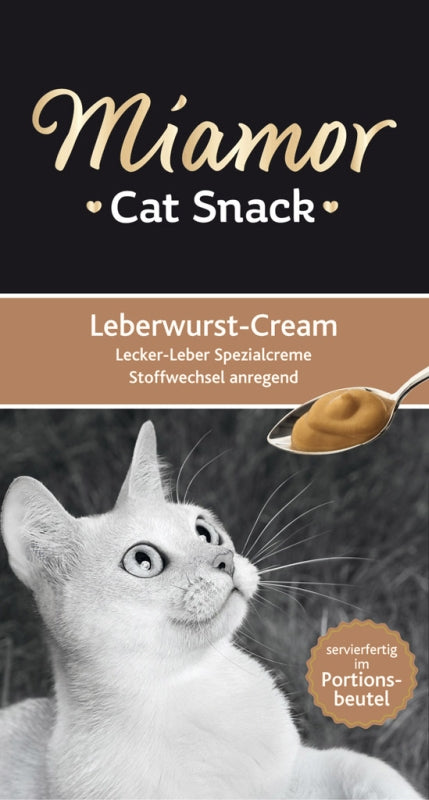 Miamor Cat Confect Leberwurst-Cream 6x15g