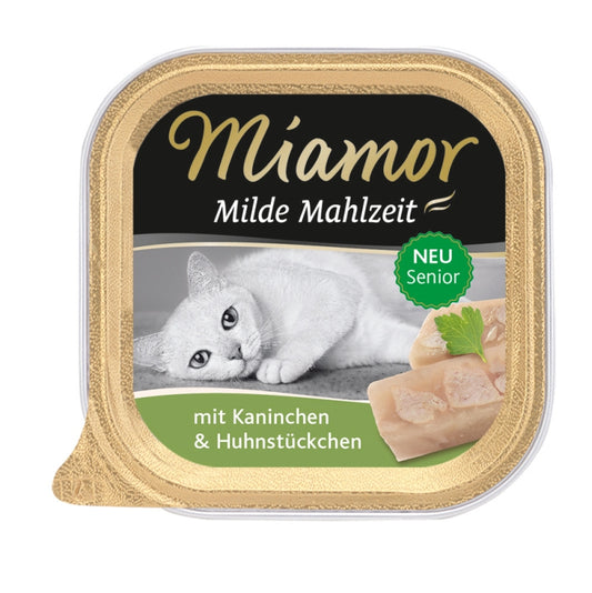 Miamor Milde Mahlzeit Senior 100g - Geflügel Pur & Rehwild