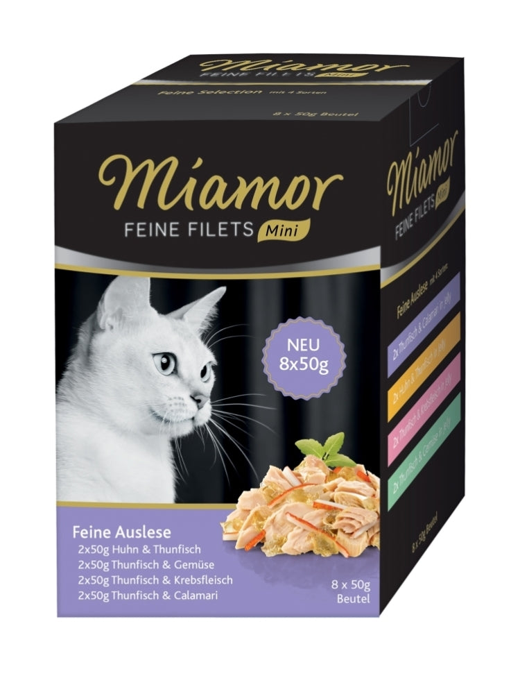 Miamor Feine Filets Mini Multibox Feine Auslese 8x50g