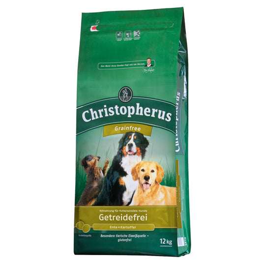 Christopherus Getreidefrei Ente & Kartoffel - 12 kg