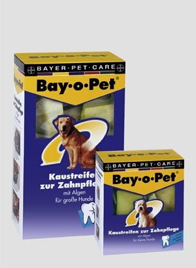 Bay·o·Pet Zahnpflege Kaustreifen mit Alge, kleiner Hund 140g