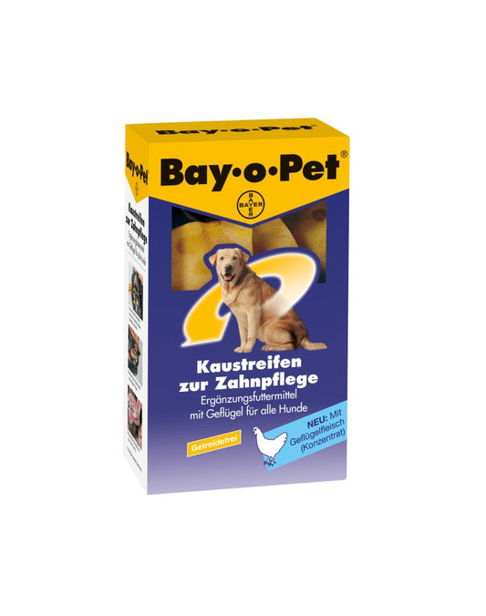 Bay-o-Pet Zahnpflege Kaustreifen mit Geflügel 140g