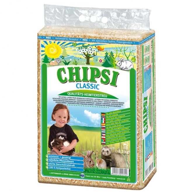 Chipsi Heimtierstreu 60ltr / ca. 3,4 kg