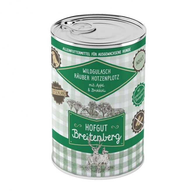 Hofgut Breitenberg Dog Wildgulasch Räuber Hotzenplotz - 380g