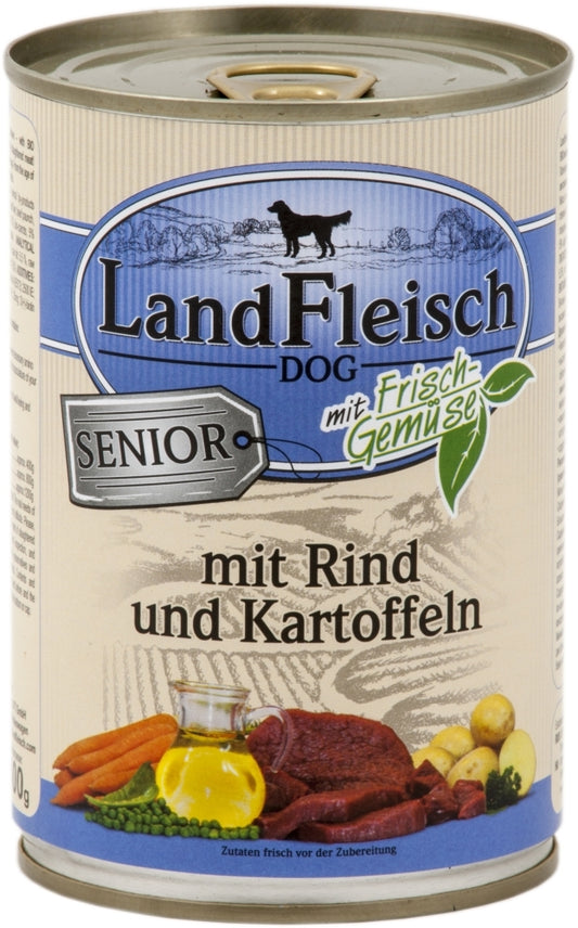 Landfleisch Classic Senior400g - Rind & Kartoffeln